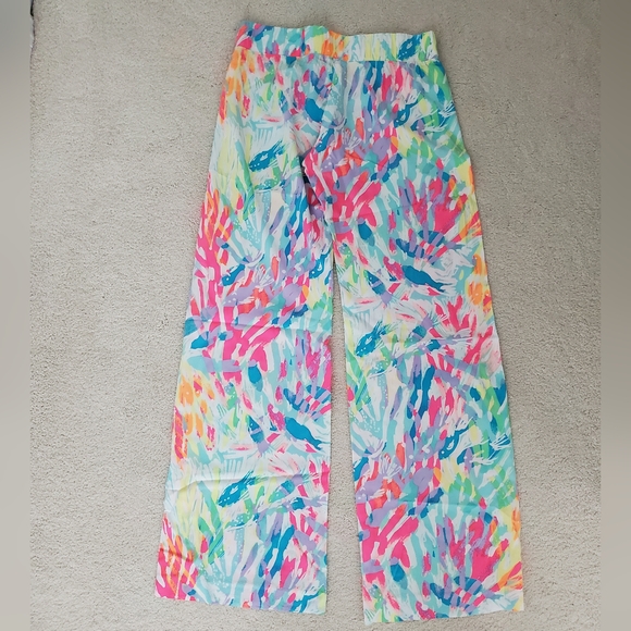 Lilly Pulitzer Sparkling Sands Bal Harbour Palazzo Pants szXS - Picture 15 of 15